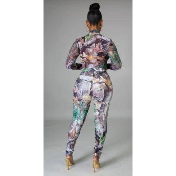 Can't Hide From Me Legging Set - Picture 3 of 4